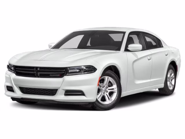 2019 White Dodge Charger SXT RWD Sedan