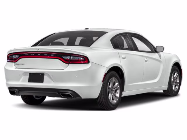 2019 White Dodge Charger SXT RWD Sedan