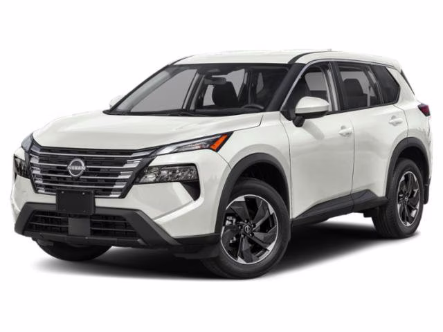 2024 Everest White Pearl Nissan Rogue SV FWD SUV