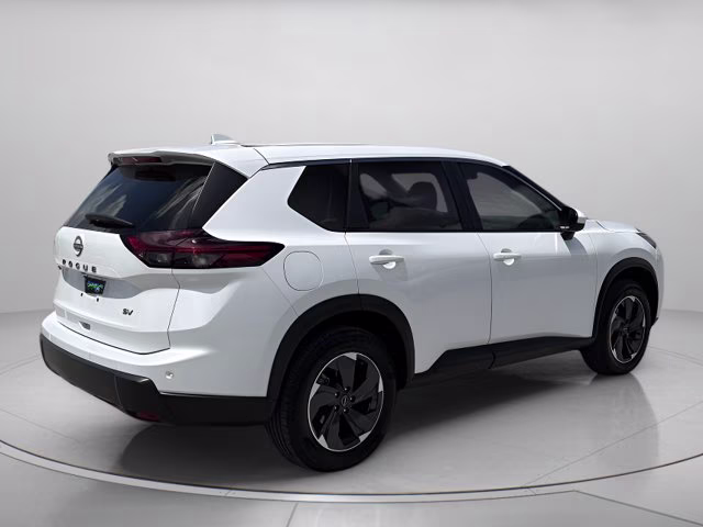 2024 Everest White Pearl Nissan Rogue SV FWD SUV