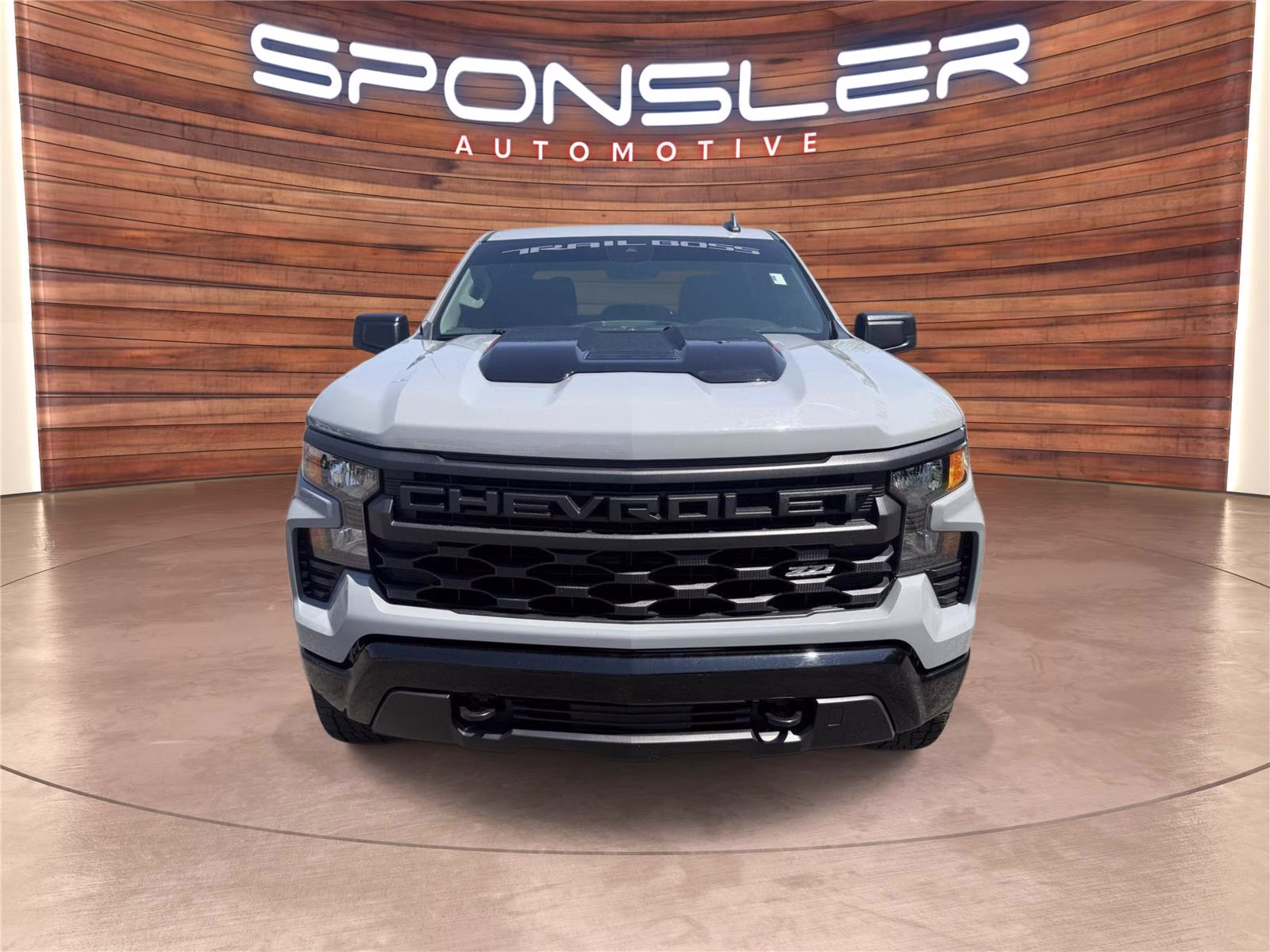 2024 Slate Gray Metallic Chevrolet Silverado 1500 Custom Trail Boss 4X4 Truck