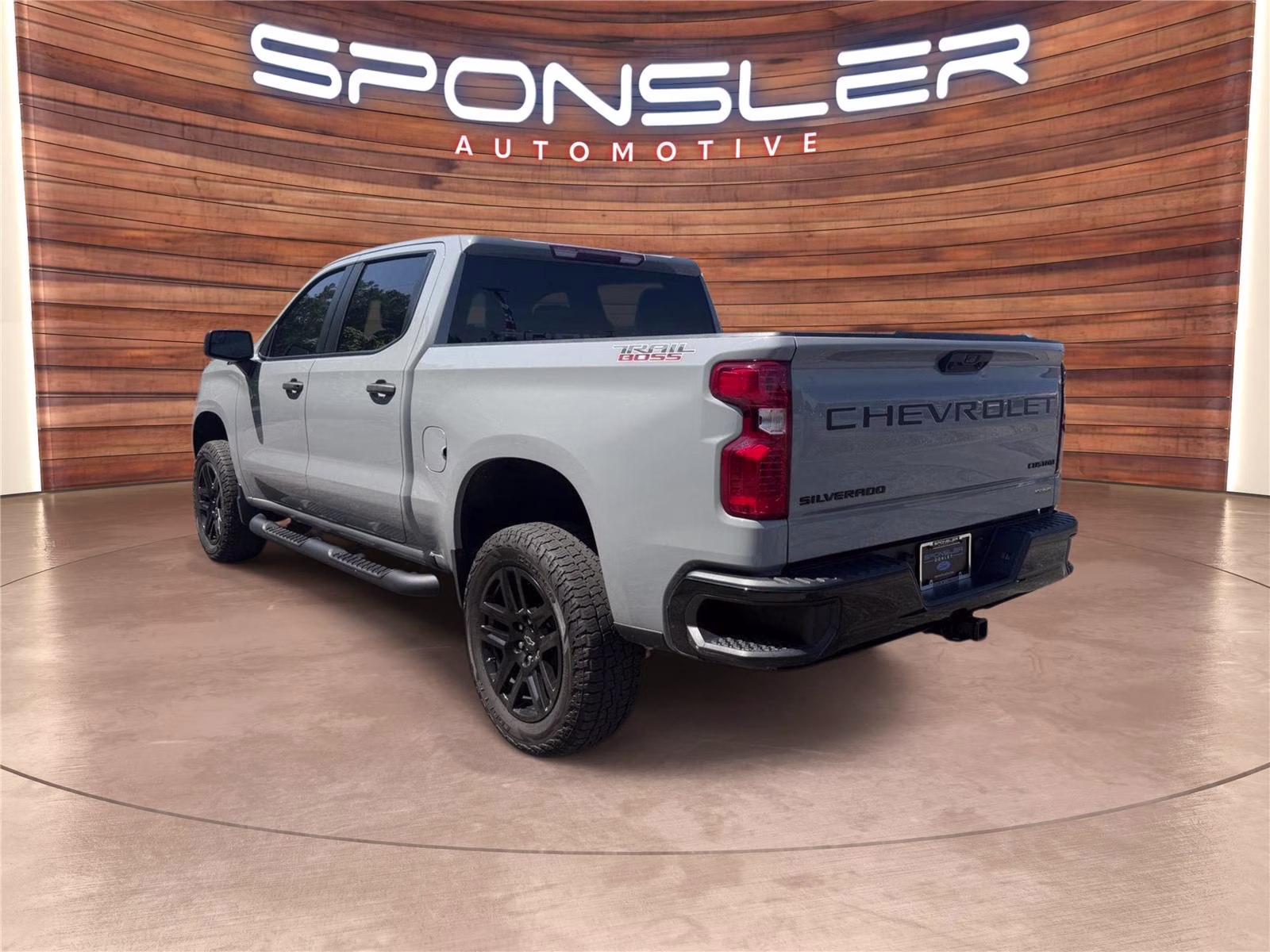 2024 Slate Gray Metallic Chevrolet Silverado 1500 Custom Trail Boss 4X4 Truck