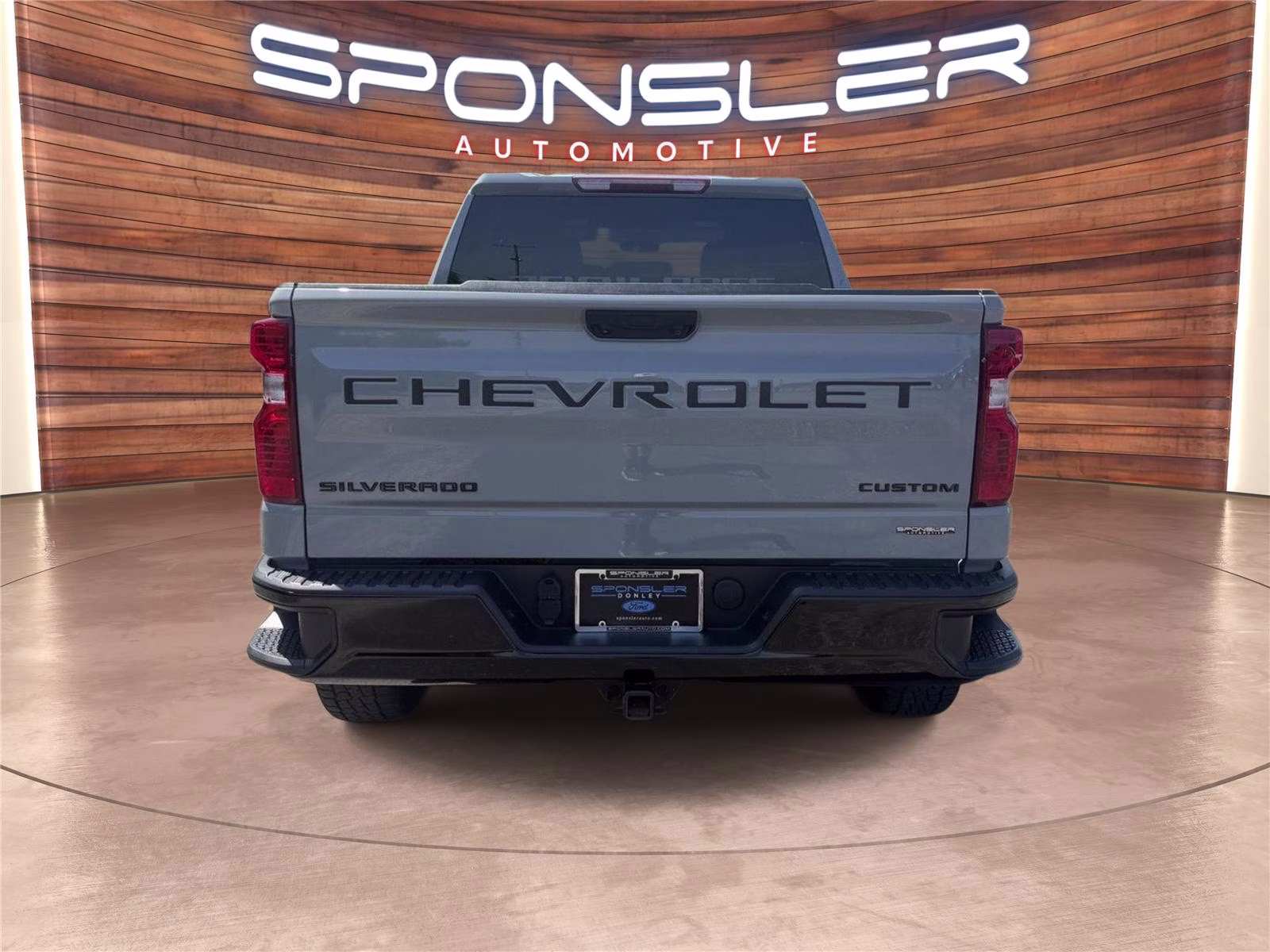 2024 Slate Gray Metallic Chevrolet Silverado 1500 Custom Trail Boss 4X4 Truck