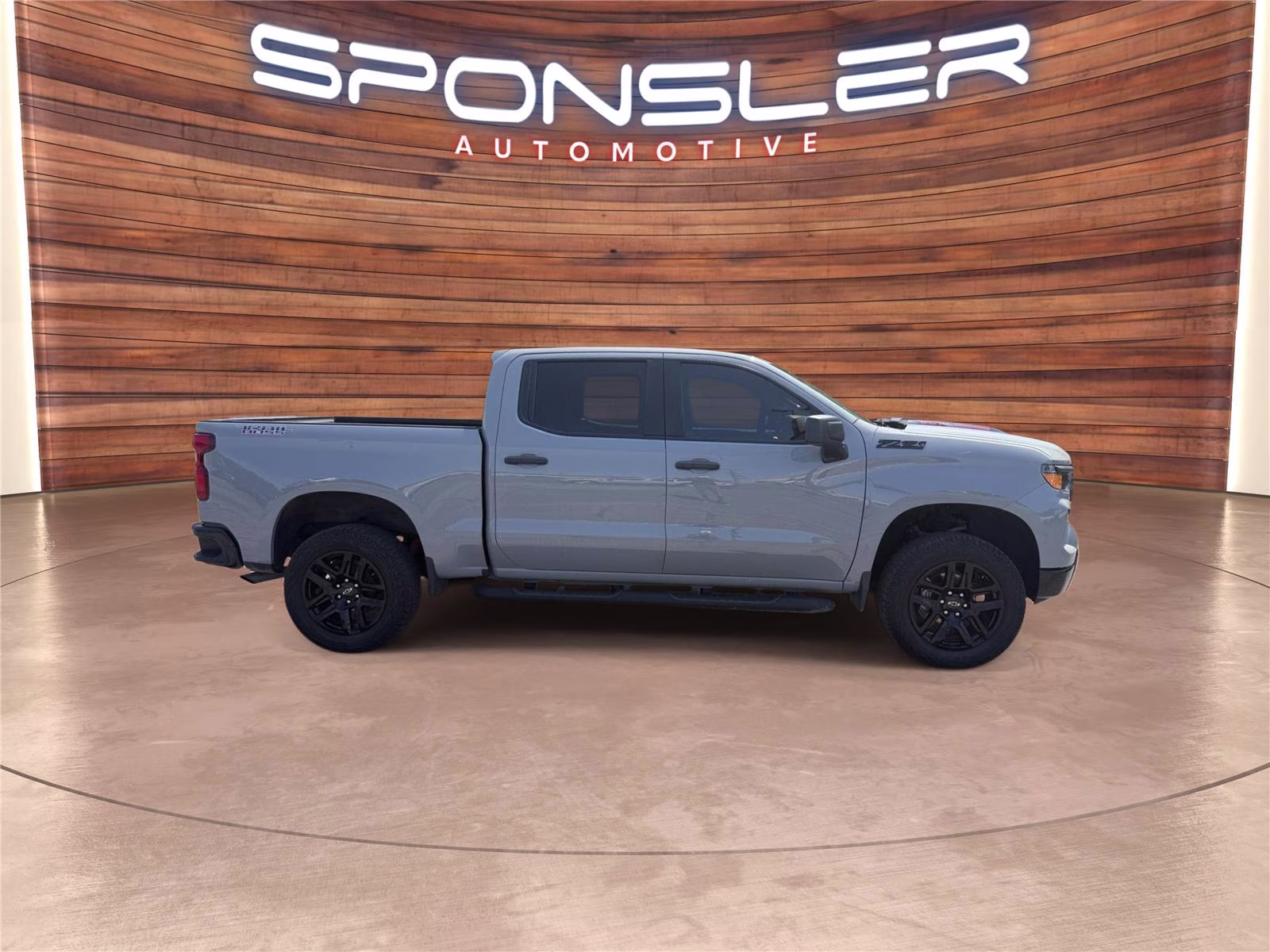 2024 Slate Gray Metallic Chevrolet Silverado 1500 Custom Trail Boss 4X4 Truck