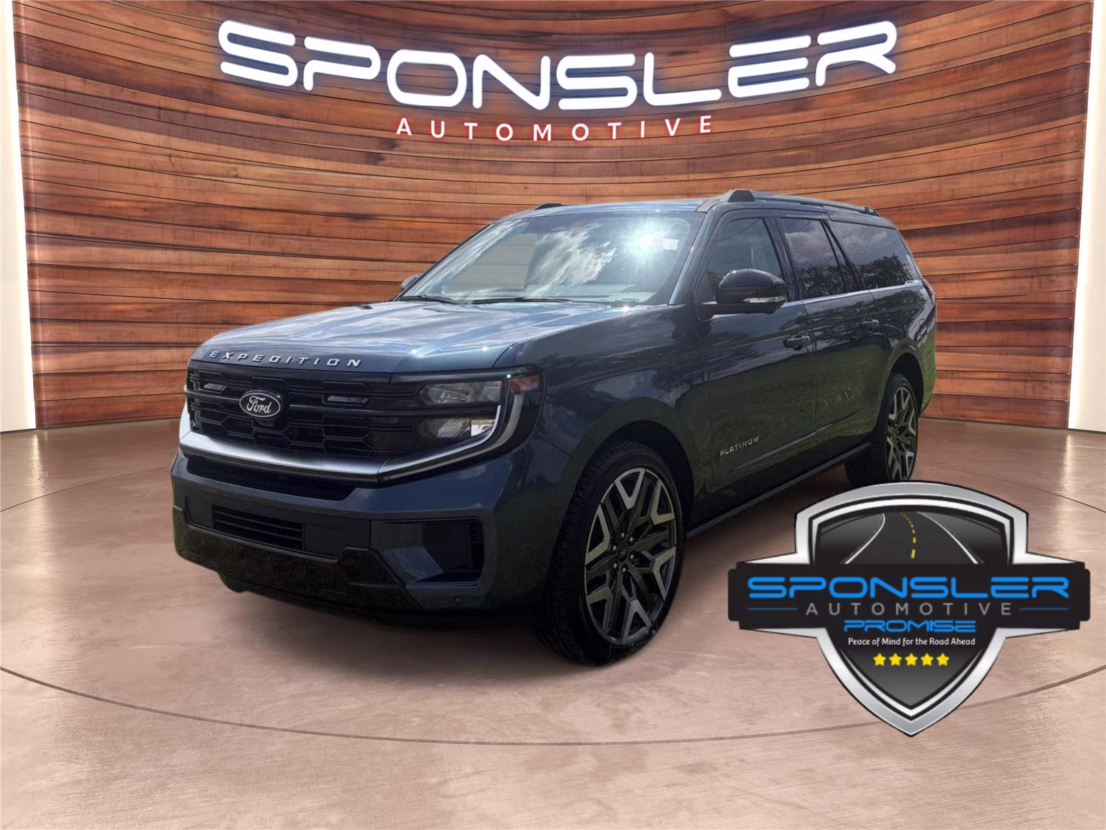 2027 Nocturnal Blue Ford Expedition Max Platinum 4X4 SUV
