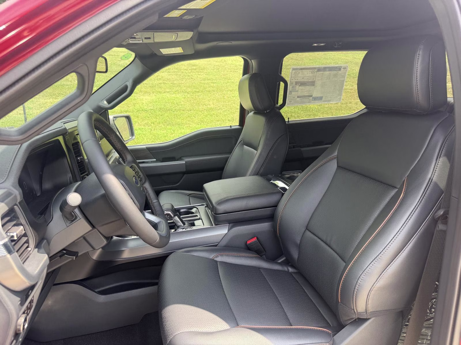 2026 Ruby Red Metallic Tinted Clearcoat Ford F-150 LARIAT 4X4 Truck