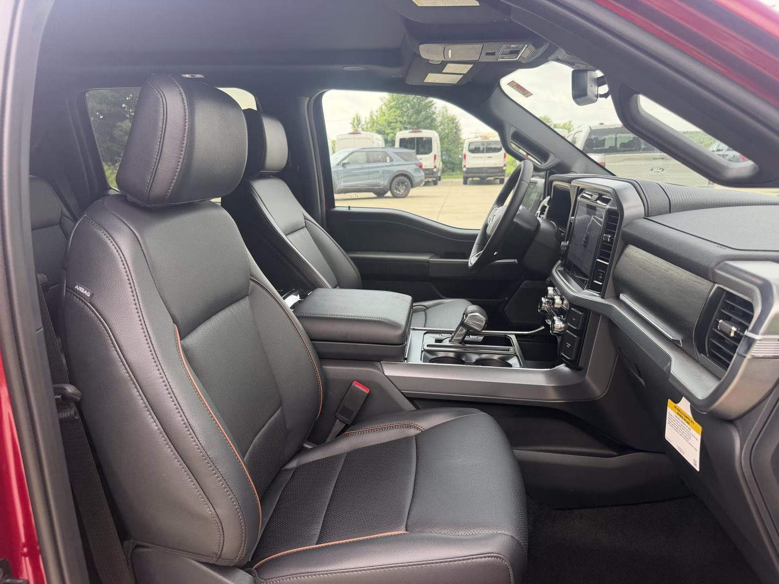 2026 Ruby Red Metallic Tinted Clearcoat Ford F-150 LARIAT 4X4 Truck