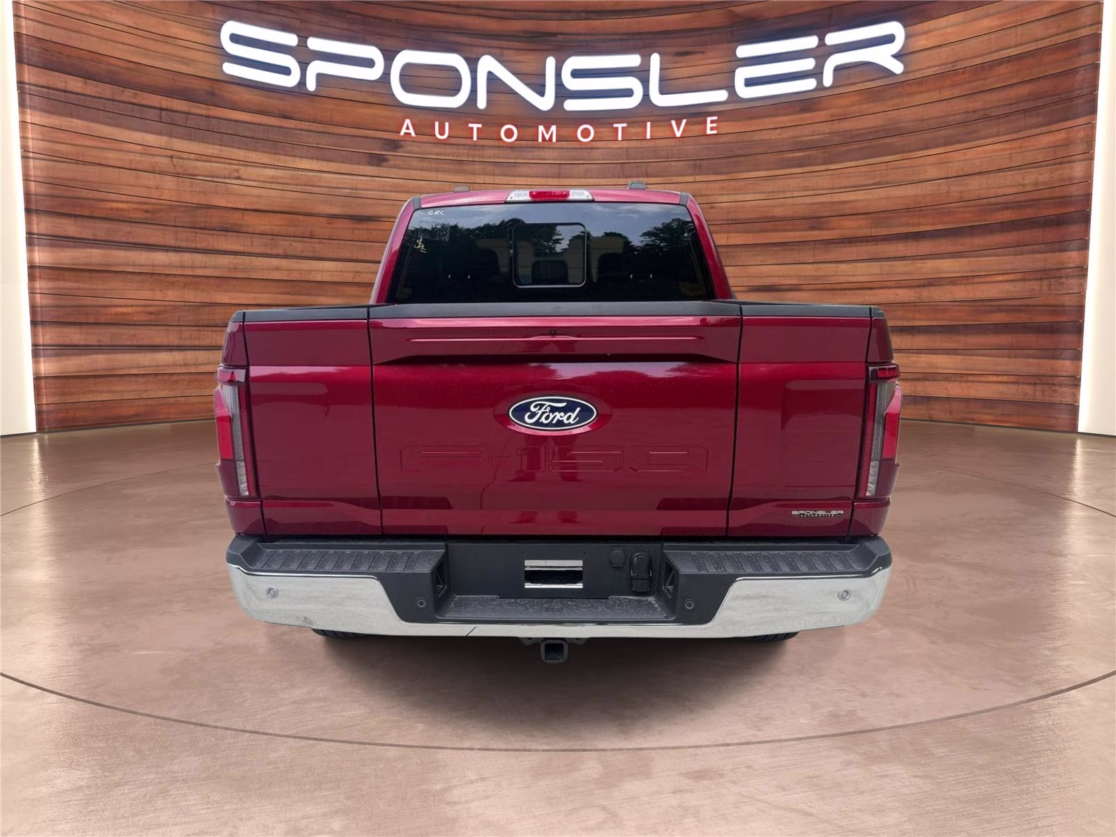2026 Ruby Red Metallic Tinted Clearcoat Ford F-150 LARIAT 4X4 Truck
