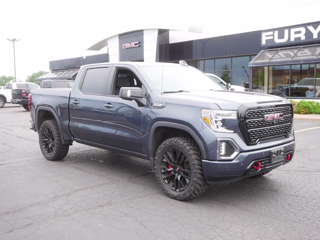 2019 Dark Sky Metallic GMC Sierra 1500 AT4 w/ Custom Stereo & Borla Exhaust 4X4 Truck
