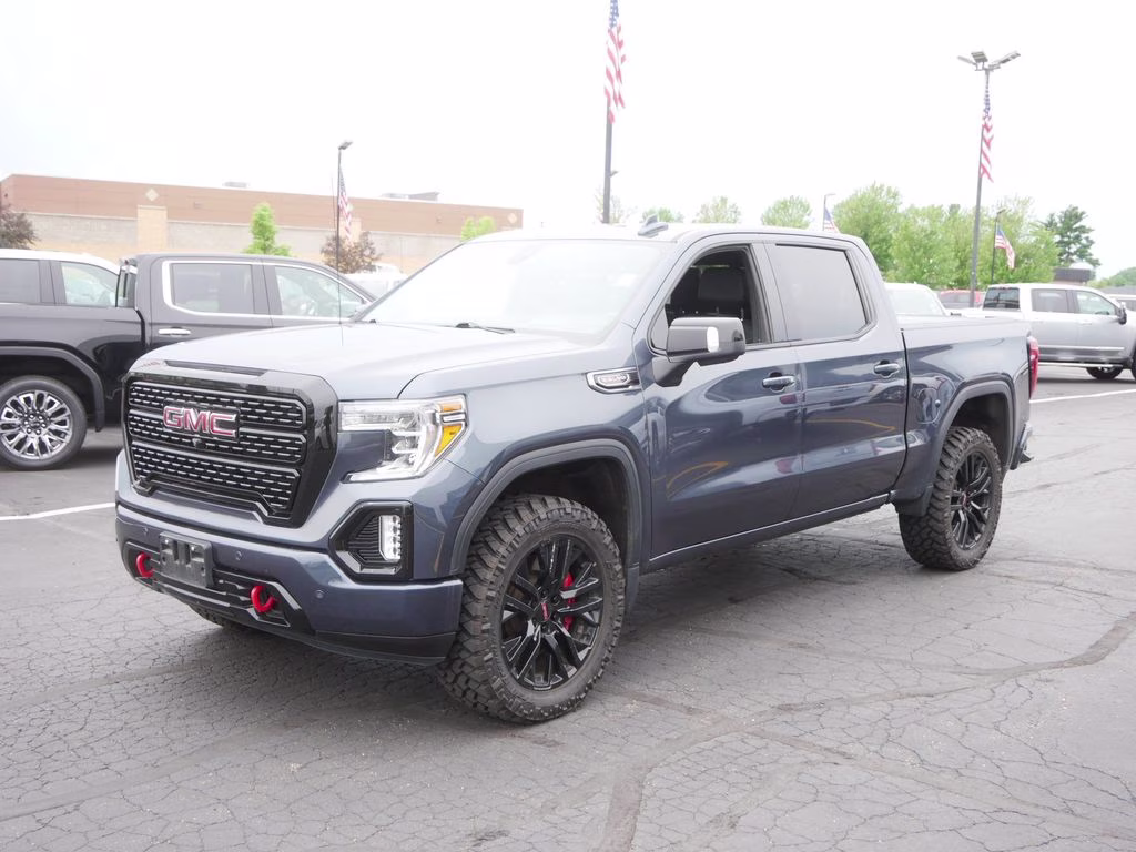 2019 Dark Sky Metallic GMC Sierra 1500 AT4 w/ Custom Stereo & Borla Exhaust 4X4 Truck