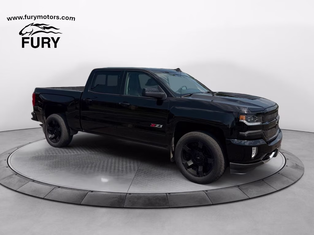 2017 Black Chevrolet Silverado 1500 LTZ Z71 Plus Pkg w/Preferred Equipt 4X4 Truck