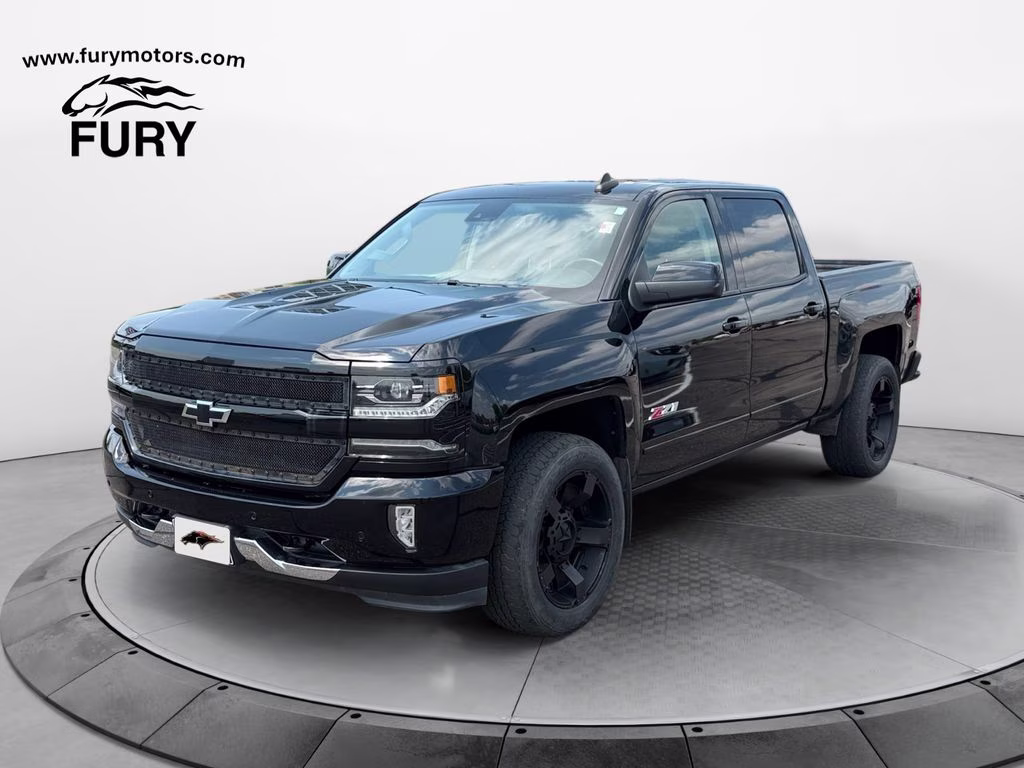 2017 Black Chevrolet Silverado 1500 LTZ Z71 Plus Pkg w/Preferred Equipt 4X4 Truck
