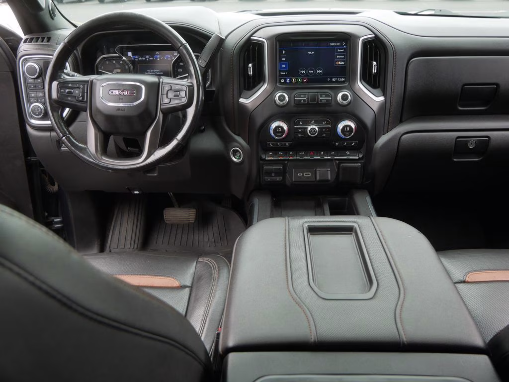 2019 Dark Sky Metallic GMC Sierra 1500 AT4 w/ Custom Stereo & Borla Exhaust 4X4 Truck