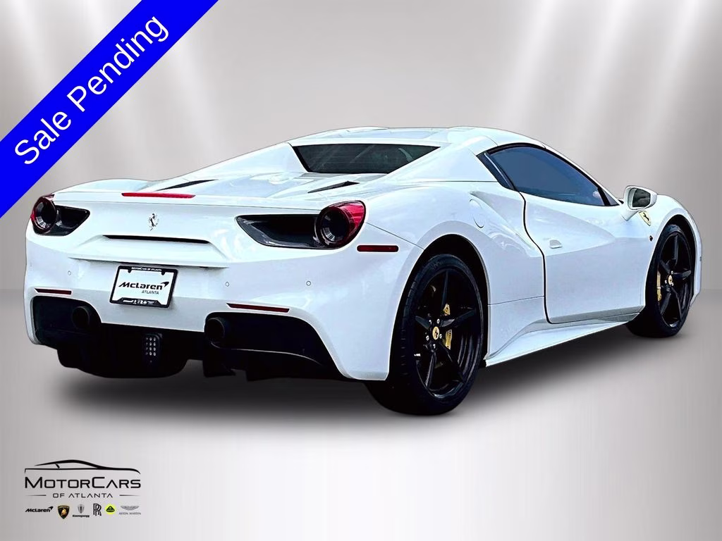 2018 Bianco Avus Ferrari 488 Spider RWD Convertible