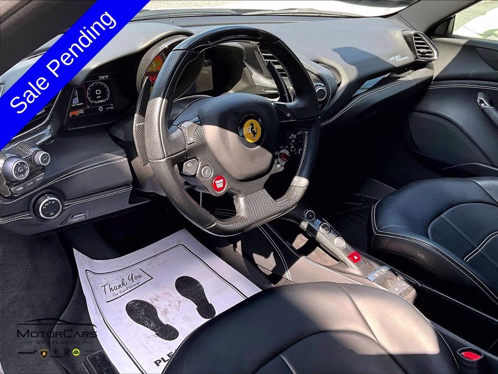 2018 Bianco Avus Ferrari 488 Spider RWD Convertible