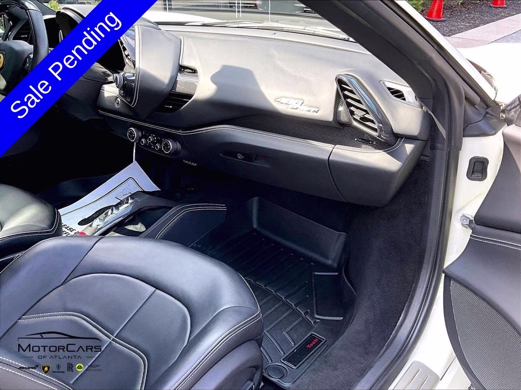 2018 Bianco Avus Ferrari 488 Spider RWD Convertible