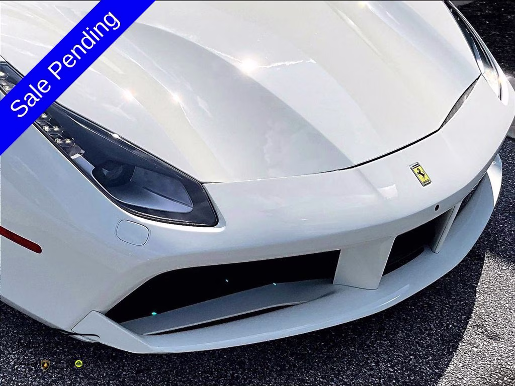 2018 Bianco Avus Ferrari 488 Spider RWD Convertible
