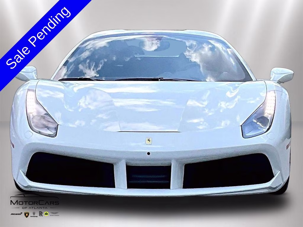 2018 Bianco Avus Ferrari 488 Spider RWD Convertible