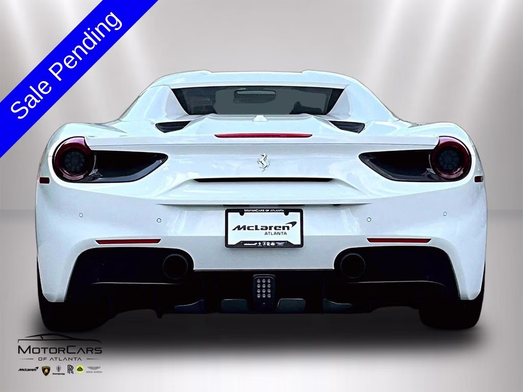 2018 Bianco Avus Ferrari 488 Spider RWD Convertible