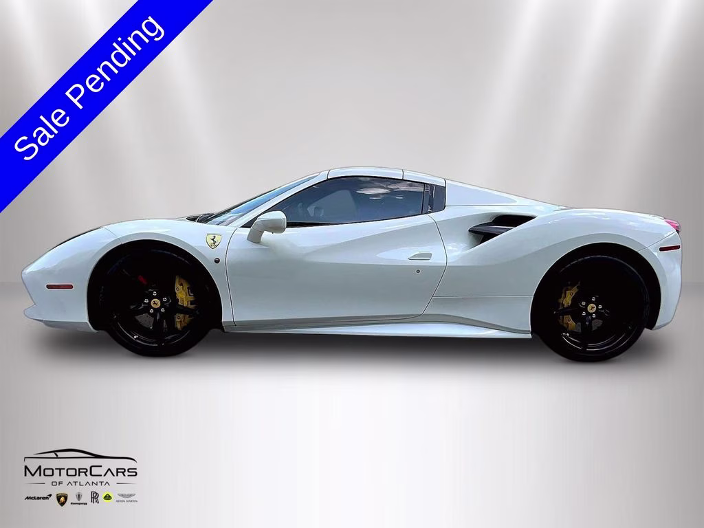 2018 Bianco Avus Ferrari 488 Spider RWD Convertible