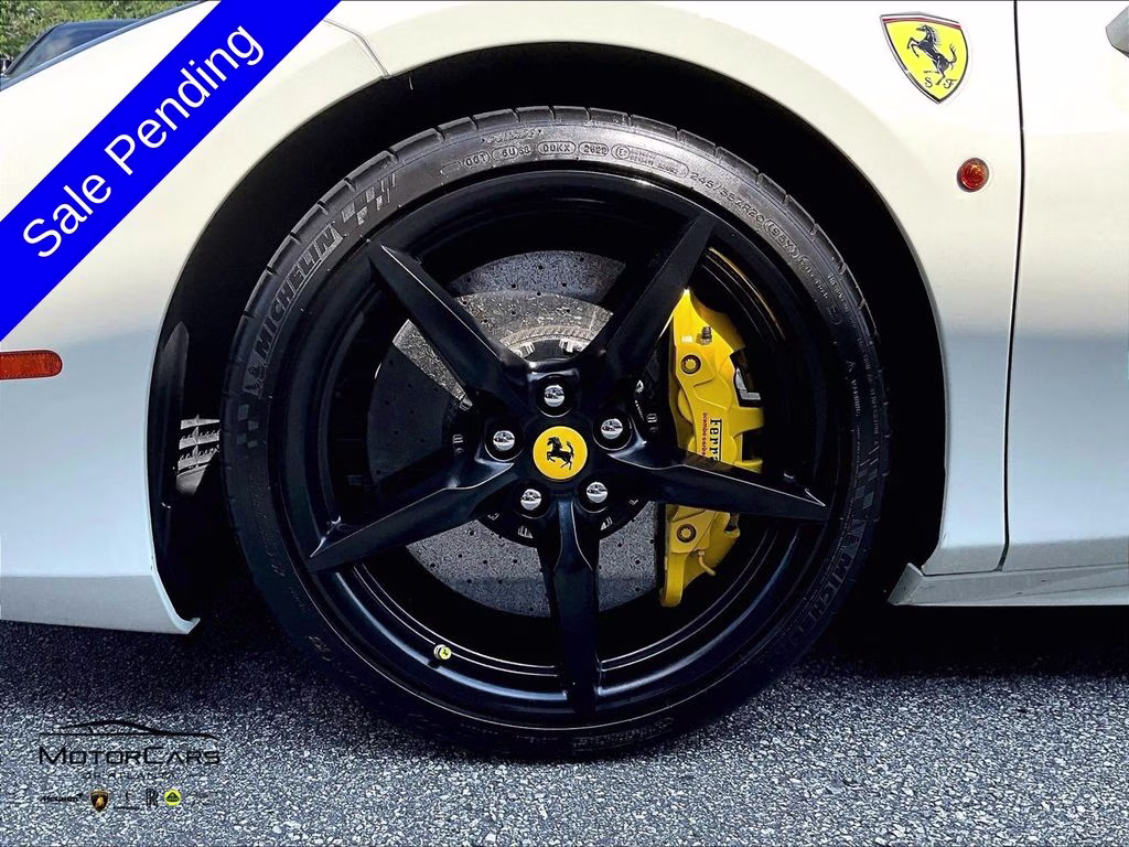 2018 Bianco Avus Ferrari 488 Spider RWD Convertible