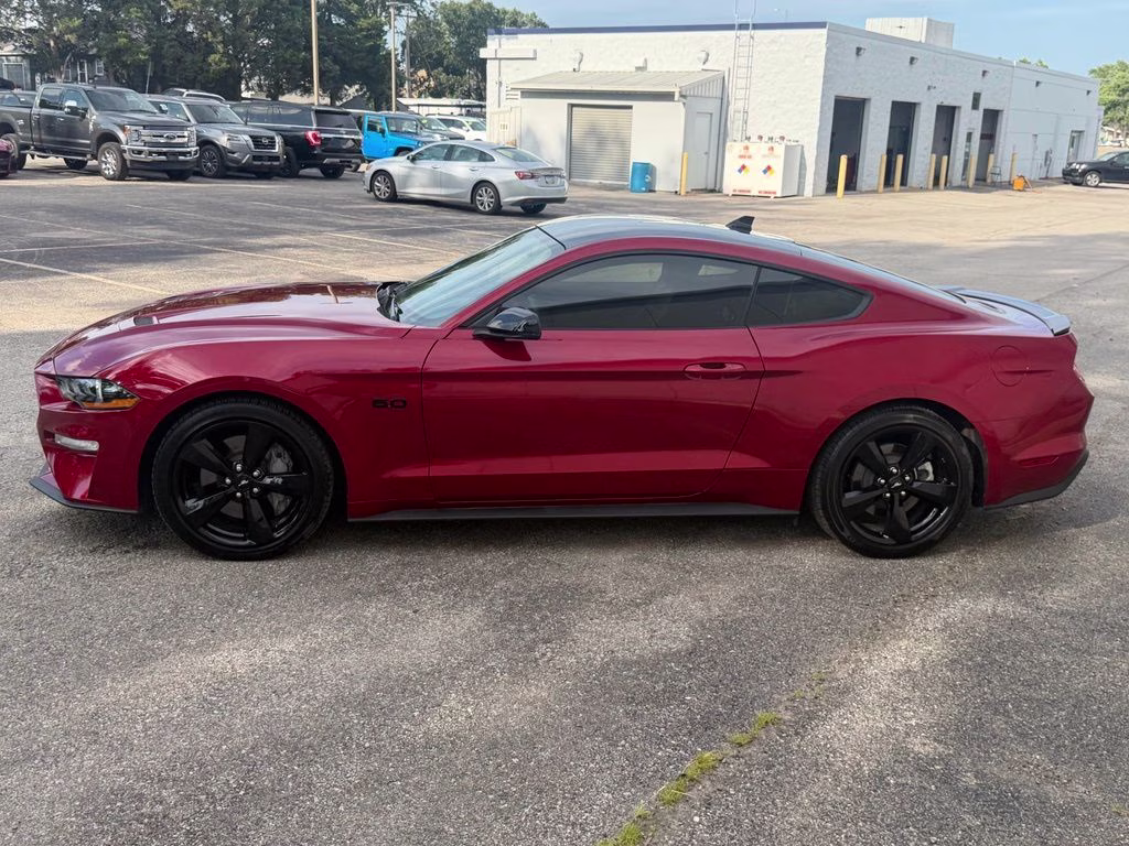 2021 Red Metallic Ford Mustang GT Premium RWD Coupe