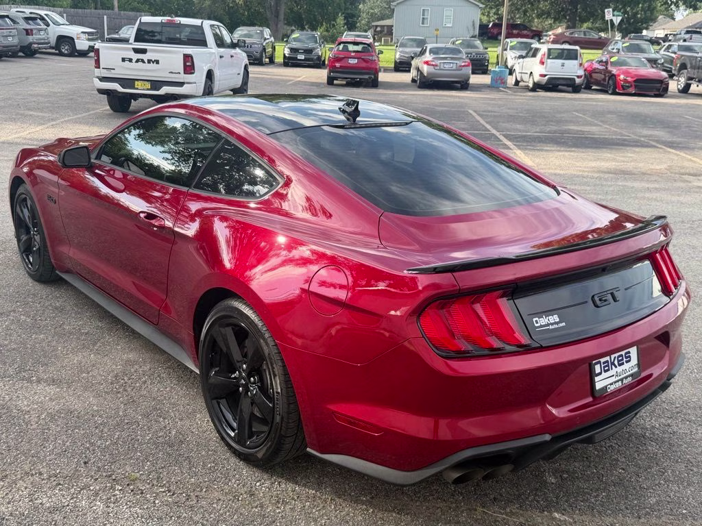 2021 Red Metallic Ford Mustang GT Premium RWD Coupe