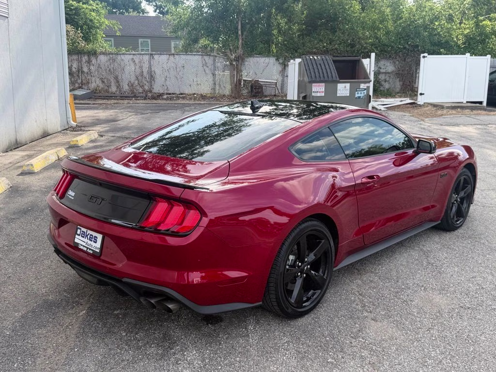 2021 Red Metallic Ford Mustang GT Premium RWD Coupe