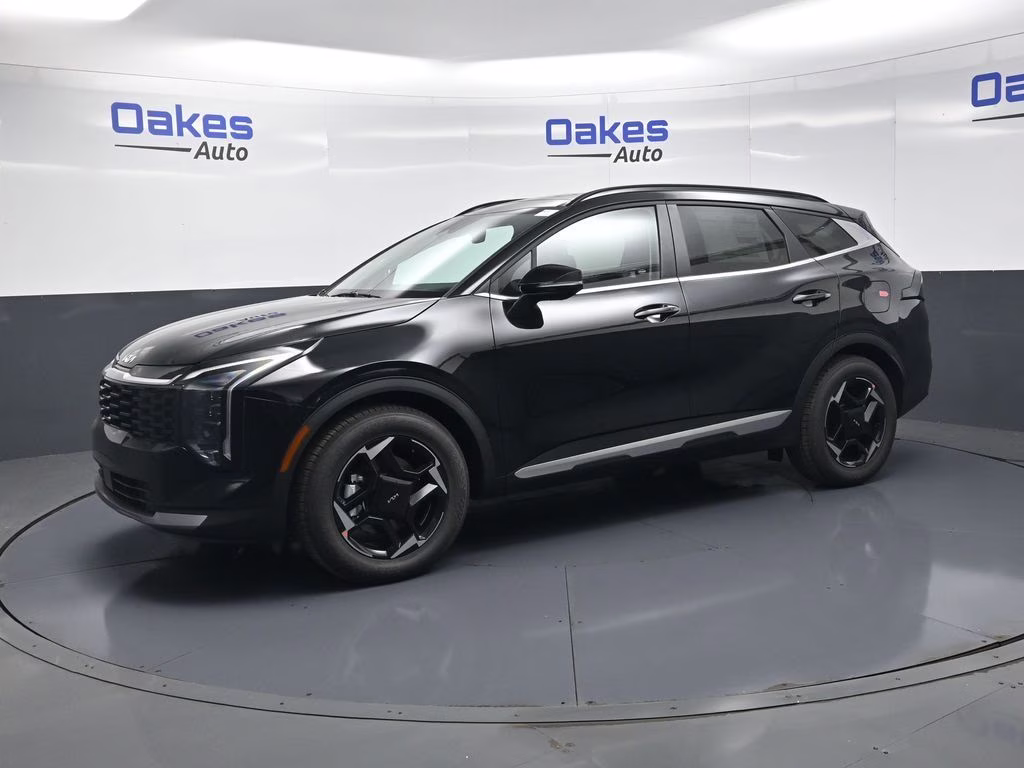2026 Ebony Black Kia Sportage EX FWD SUV