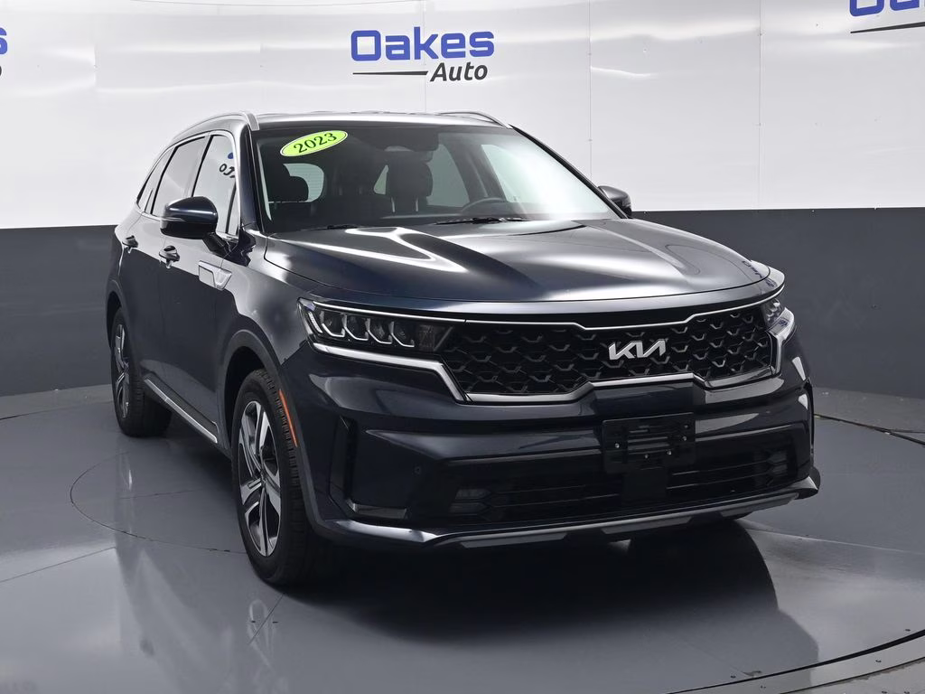 2023 Gravity Blue Kia Sorento Hybrid EX AWD SUV