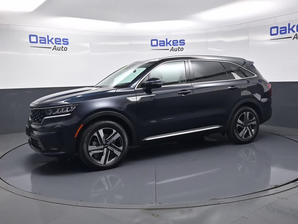 2023 Gravity Blue Kia Sorento Hybrid EX AWD SUV