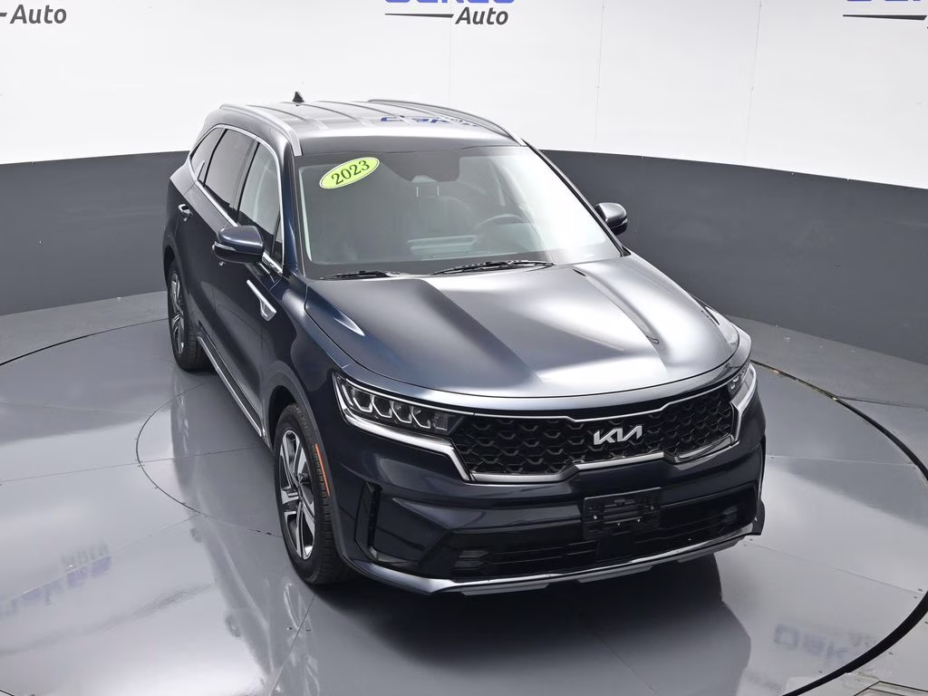 2023 Gravity Blue Kia Sorento Hybrid EX AWD SUV