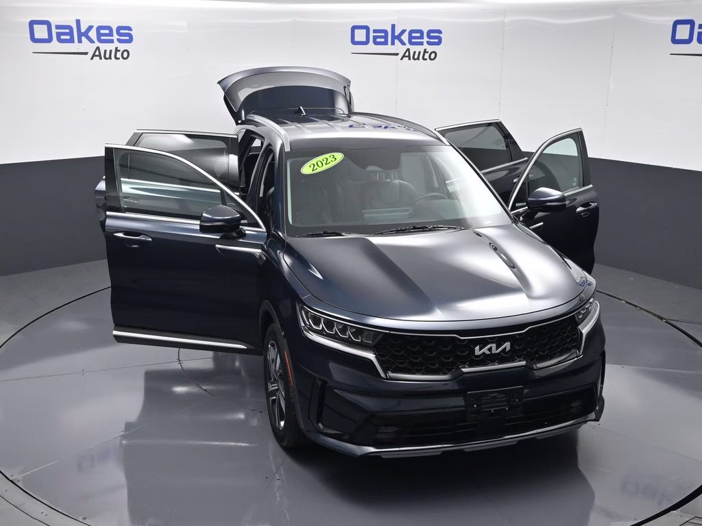 2023 Gravity Blue Kia Sorento Hybrid EX AWD SUV