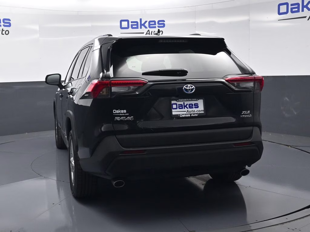 2021 Midnight Black Metallic Toyota RAV4 Hybrid XLE Premium AWD SUV
