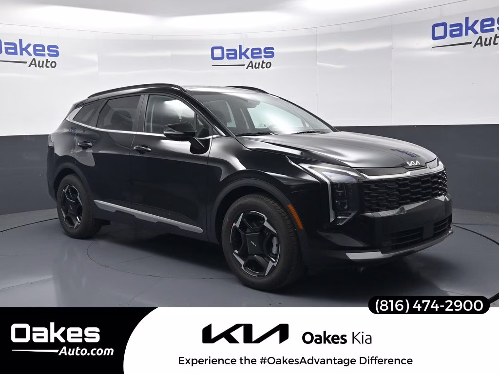 2026 Ebony Black Kia Sportage EX FWD SUV