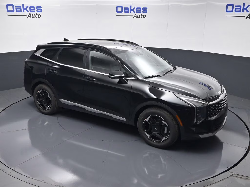 2026 Ebony Black Kia Sportage EX FWD SUV