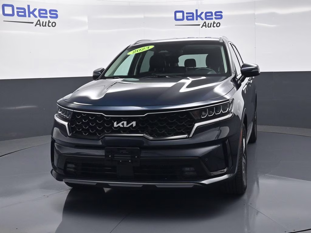 2023 Gravity Blue Kia Sorento Hybrid EX AWD SUV