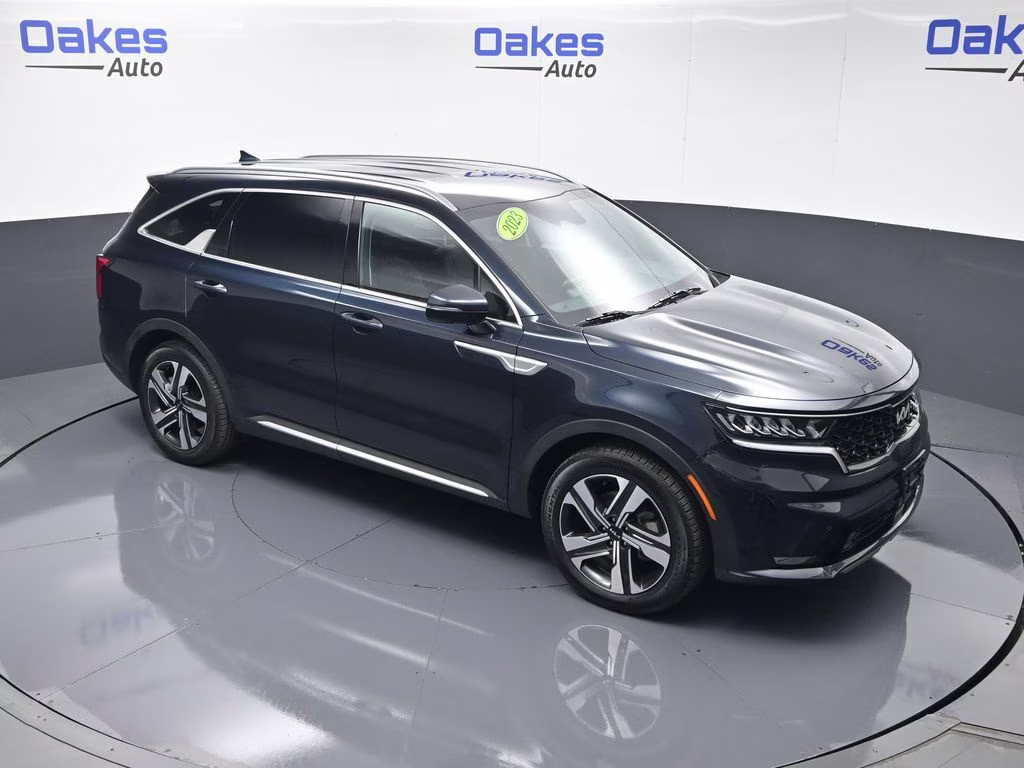 2023 Gravity Blue Kia Sorento Hybrid EX AWD SUV