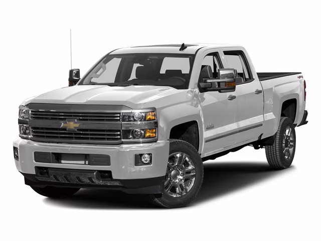 2016 Summit White Chevrolet Silverado 2500HD High Country 4X4 Truck