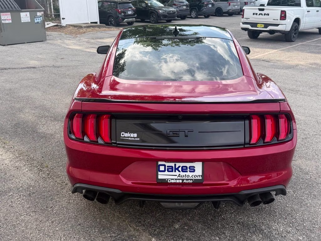 2021 Red Metallic Ford Mustang GT Premium RWD Coupe