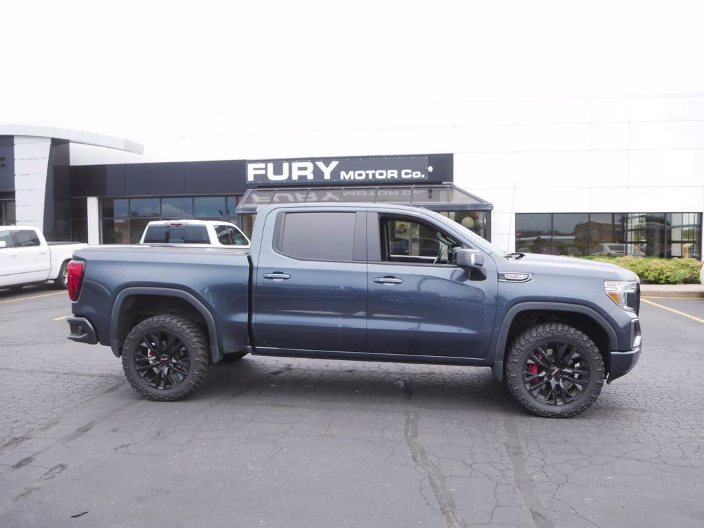 2019 Dark Sky Metallic GMC Sierra 1500 AT4 w/ Custom Stereo & Borla Exhaust 4X4 Truck