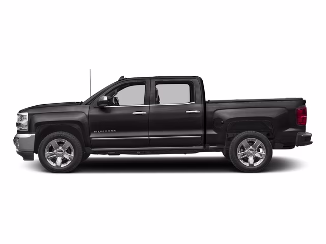 2017 Black Chevrolet Silverado 1500 LTZ Z71 Plus Pkg w/Preferred Equipt 4X4 Truck