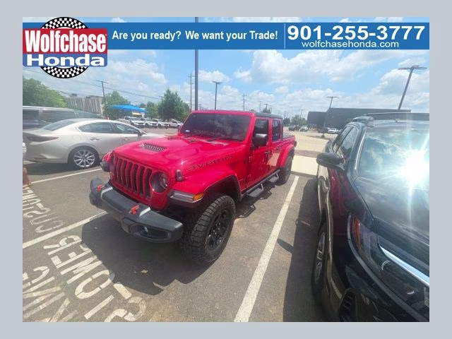 2023 Firecracker Red Clearcoat Jeep Gladiator Mojave 4X4 Truck