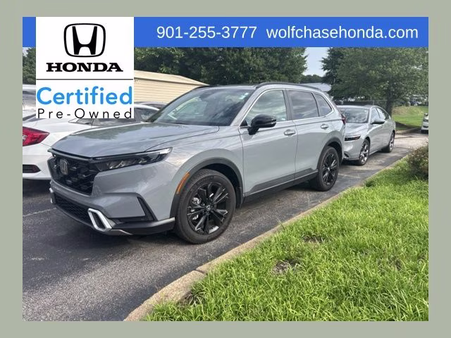 2024 Urban Gray Pearl Honda CR-V Hybrid Sport Touring AWD SUV