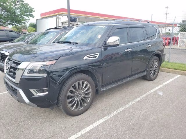 2024 Super Black Nissan Armada Platinum RWD SUV