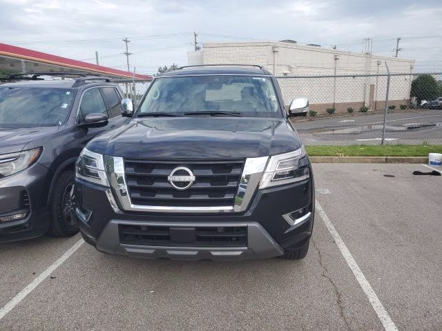 2024 Super Black Nissan Armada Platinum RWD SUV