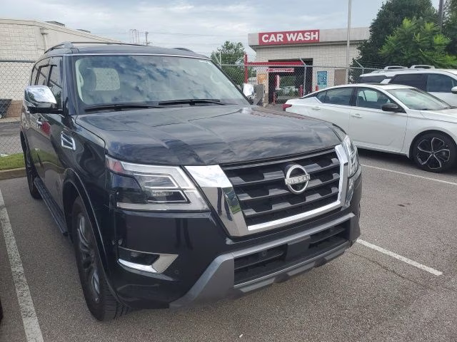 2024 Super Black Nissan Armada Platinum RWD SUV