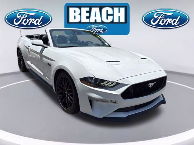2020 Oxford White Ford Mustang GT Premium RWD Convertible