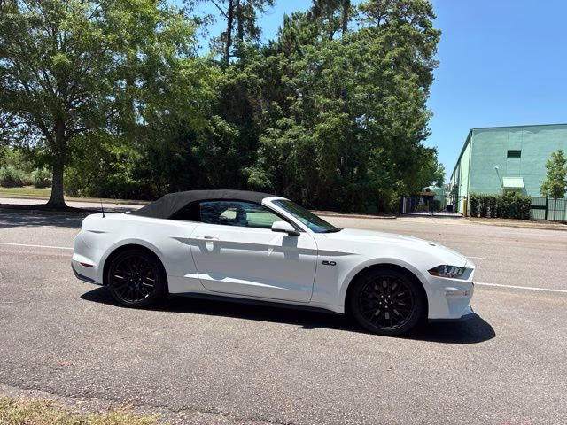 2020 Oxford White Ford Mustang GT Premium RWD Convertible