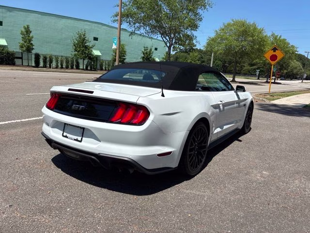 2020 Oxford White Ford Mustang GT Premium RWD Convertible